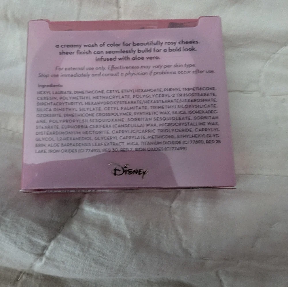 The Crème Shop x Disney Minnie Mouse Pink Crème Blush Balm